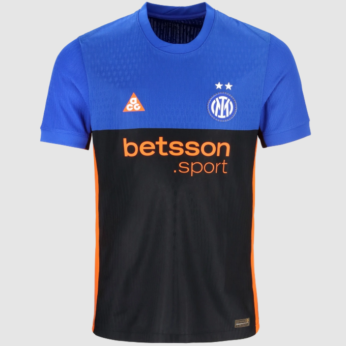2025-26 Inter Milan Fourth Soccer Jersey Shirt Authentic Version